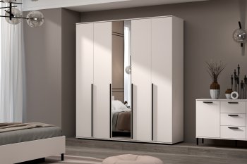 Спальный гарнитур Норден кашемир, модульный (Зарон) в Богдановиче - bogdanovich.mebel-e96.ru