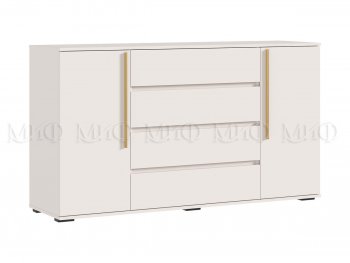 Комод 2 двери 4 ящика (1600) Норд, кашемир (Миф) в Богдановиче - bogdanovich.mebel-e96.ru