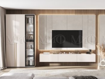 Стенка Норд кашемир (Миф) в Богдановиче - bogdanovich.mebel-e96.ru