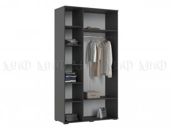 Шкаф 1200 мм 3-х ств. Норд графит/изумруд (Миф) в Богдановиче - bogdanovich.mebel-e96.ru