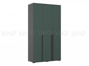 Шкаф 1200 мм 3-х ств. Норд графит/изумруд (Миф) в Богдановиче - bogdanovich.mebel-e96.ru