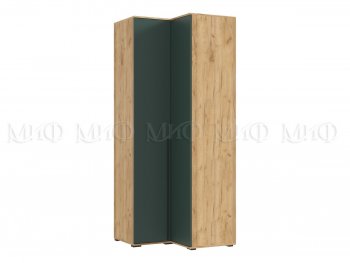 Шкаф угловой Норд крафт/изумруд (Миф) в Богдановиче - bogdanovich.mebel-e96.ru