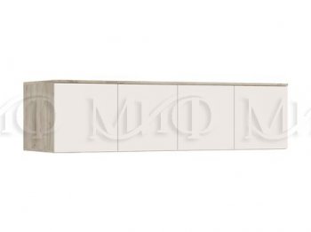 Шкаф 1600 мм 4-х створчатый Норд с антресолью,крафт серый/кашемир (Миф) в Богдановиче - bogdanovich.mebel-e96.ru