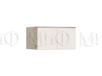 Шкаф 800 мм 2-х ств. Норд с антресолью крафт серый/кашемир (Миф) в Богдановиче - bogdanovich.mebel-e96.ru