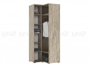 Шкаф угловой Норд крафт серый/кашемир (Миф) в Богдановиче - bogdanovich.mebel-e96.ru