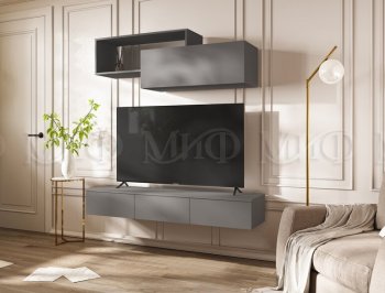 Стенка Норд-2 графит (Миф) в Богдановиче - bogdanovich.mebel-e96.ru