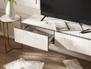 Стенка Норд-2 дуб крафт белый (Миф) в Богдановиче - bogdanovich.mebel-e96.ru