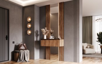 Тумба с зеркалом Норд (Миф) в Богдановиче - bogdanovich.mebel-e96.ru | фото