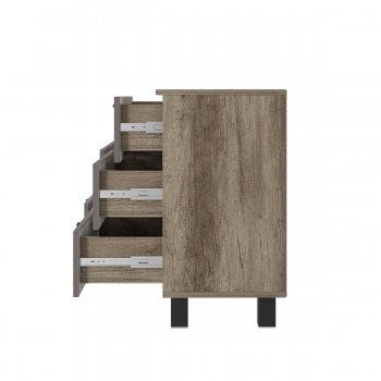 Комод Олива КМ-04 муссон софт (БТС) в Богдановиче - bogdanovich.mebel-e96.ru