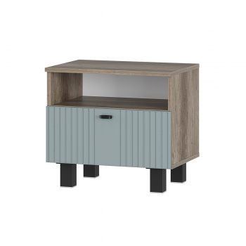 Тумба прикроватная Олива ТБ-14 шарли бриз (БТС) в Богдановиче - bogdanovich.mebel-e96.ru