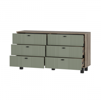 Прихожая Олива эвкалипт софт, модульная (БТС) в Богдановиче - bogdanovich.mebel-e96.ru