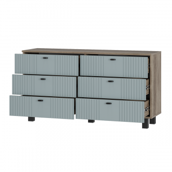 Комод Олива КМ-04 шарли бриз (БТС) в Богдановиче - bogdanovich.mebel-e96.ru