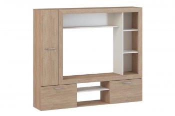 Стенка OSKAR3 дуб сонома (Генезис) в Богдановиче - bogdanovich.mebel-e96.ru