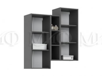 Стенка Оскар графит (Миф) в Богдановиче - bogdanovich.mebel-e96.ru