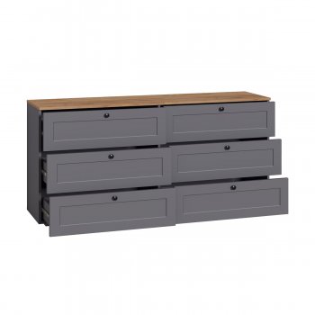 Комод Остин 16.240 графит (Моби) в Богдановиче - bogdanovich.mebel-e96.ru