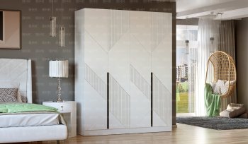Шкаф 1800 мм 4-х дверный Палермо (ВНК) в Богдановиче - bogdanovich.mebel-e96.ru