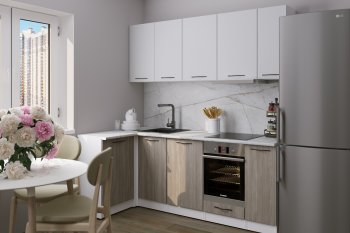 Угловой кухонный гарнитур Парма прайм 400 1100*2000 мм (Герда) в Богдановиче - bogdanovich.mebel-e96.ru