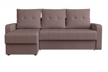 Диван угловой Парма БНП (стандарт) Монако 05 (коричневый) 1 кат (Редмисон) в Богдановиче - bogdanovich.mebel-e96.ru