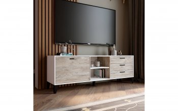 Тумба ТВ Парус-9 (Текс) в Богдановиче - bogdanovich.mebel-e96.ru