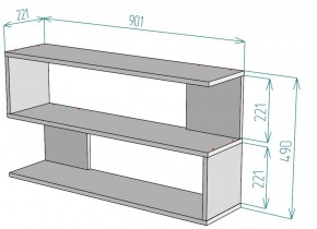 Полка S30 (ДМ) в Богдановиче - bogdanovich.mebel-e96.ru