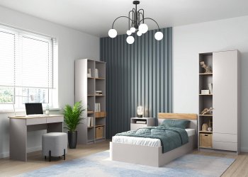 Набор детской мебели Прайм модульный (Олмеко) в Богдановиче - bogdanovich.mebel-e96.ru