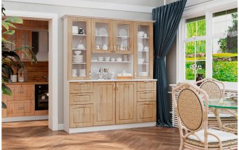 Буфет Прованс-016 (Текс) в Богдановиче - bogdanovich.mebel-e96.ru