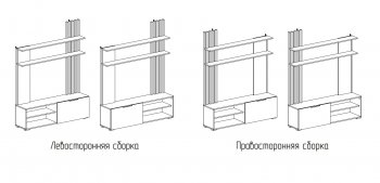 Стенка Роджина крафт/графит (Миф) в Богдановиче - bogdanovich.mebel-e96.ru