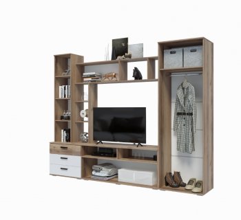 Стенка Крокус белый (Эра) в Богдановиче - bogdanovich.mebel-e96.ru