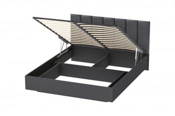 Кровать с подъемным механизмом Шарм (арт.031М1) Антрацит (Диал) в Богдановиче - bogdanovich.mebel-e96.ru | фото