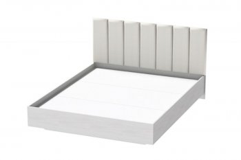 Кровать Шарм (арт.031), настил, экокожа Sontex Milk (Диал) в Богдановиче - bogdanovich.mebel-e96.ru | фото