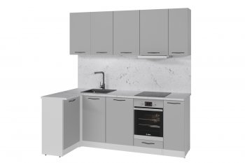 Угловой кухонный гарнитур Шелли прайм 400_1100х2000 мм (Герда) в Богдановиче - bogdanovich.mebel-e96.ru