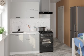 Кухонный гарнитур Шелли лайт 1200 мм (Герда) в Богдановиче - bogdanovich.mebel-e96.ru