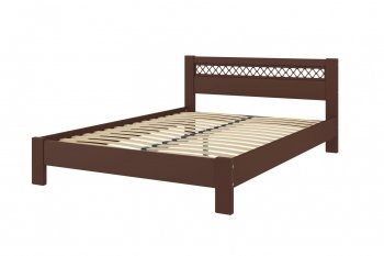 Кровать из массива Шейла Орех (БМ) в Богдановиче - bogdanovich.mebel-e96.ru