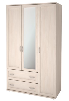 Шкаф для одежды 3-х дверный Ника-Люкс 18 в Богдановиче - bogdanovich.mebel-e96.ru
