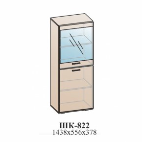 Шкаф ЛОТОС (ШК-822) Бодега белая в Богдановиче - bogdanovich.mebel-e96.ru | фото
