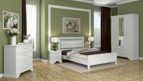 Шкаф 130 мм ШР-3 с 1 зерк. ГРАЦИЯ (лак) Белый / Белый (БМ) в Богдановиче - bogdanovich.mebel-e96.ru