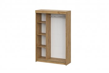 Шкаф-купе ШКП-7 1300 мм ясень анкор (СВ) в Богдановиче - bogdanovich.mebel-e96.ru