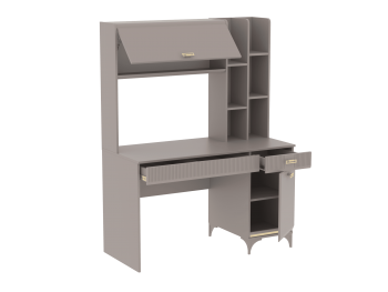 Стол письменный с надстройкой Сиде (СБК) в Богдановиче - bogdanovich.mebel-e96.ru