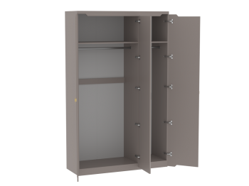 Шкаф 1400 мм 3-дверный Сиде (СБК) в Богдановиче - bogdanovich.mebel-e96.ru