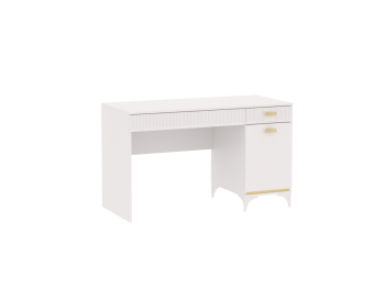 Стол письменный Сиде Белый (СБК) в Богдановиче - bogdanovich.mebel-e96.ru