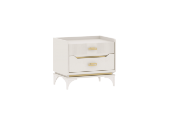 Тумба прикроватная Сиде Белый (СБК) в Богдановиче - bogdanovich.mebel-e96.ru