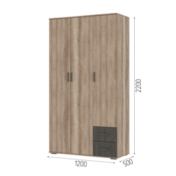 Шкаф 1200 мм Нельсон-1 (СтендМ) в Богдановиче - bogdanovich.mebel-e96.ru