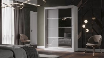 Шкаф-купе 1600 мм Соната Анкор светлый (Лин) в Богдановиче - bogdanovich.mebel-e96.ru
