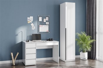 Стол компьютерный №13+пенал ШК-5 (СВ) в Богдановиче - bogdanovich.mebel-e96.ru