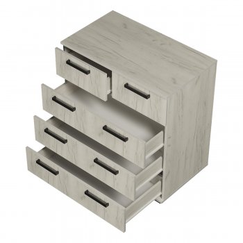 Комод Стандарт №5 NEW крафт белый (БТС) в Богдановиче - bogdanovich.mebel-e96.ru