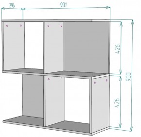 Стеллаж S34 (ДСС) в Богдановиче - bogdanovich.mebel-e96.ru