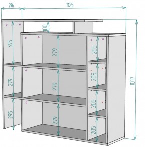 Стеллаж S36 (ДСС) в Богдановиче - bogdanovich.mebel-e96.ru