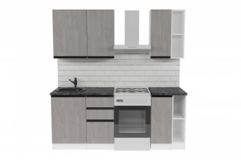 Кухонный гарнитур Сюита медиум 1400 мм (Герда) в Богдановиче - bogdanovich.mebel-e96.ru