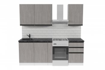 Кухонный гарнитур Сюита стандарт 1600 мм (Герда) в Богдановиче - bogdanovich.mebel-e96.ru