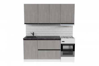 Кухонный гарнитур Сюита макси 1800 мм (Герда) в Богдановиче - bogdanovich.mebel-e96.ru